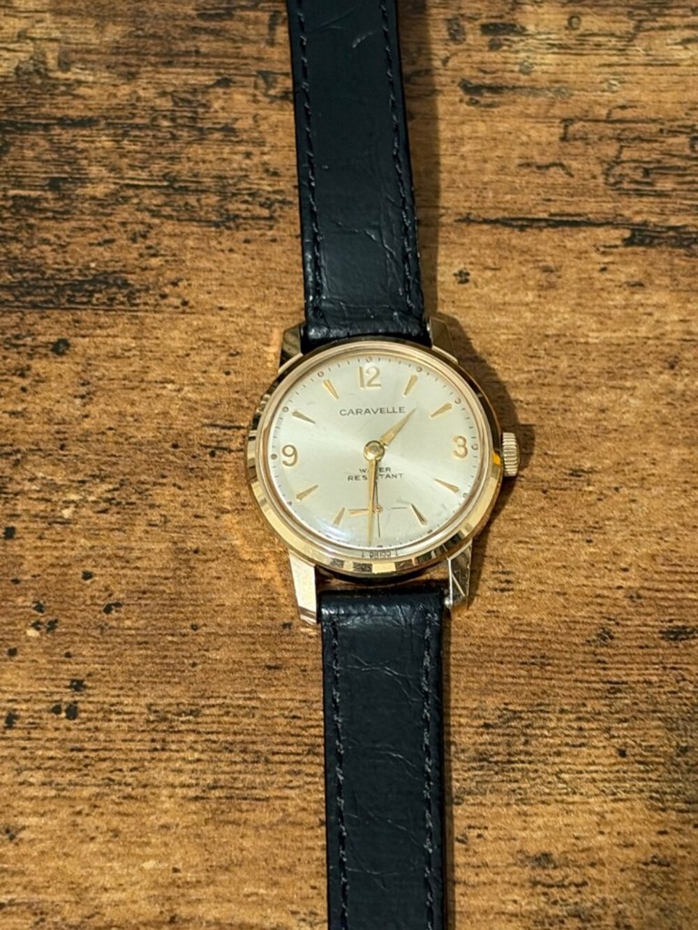 Caravelle Gold Tone Dress Watch 27.8mm